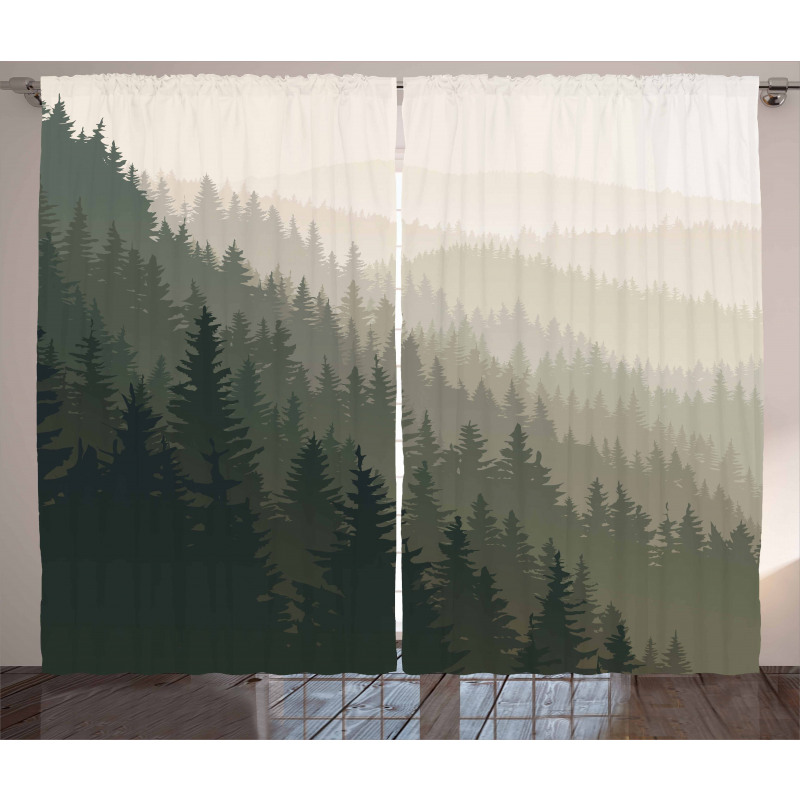 Scandinavian Nature Curtain