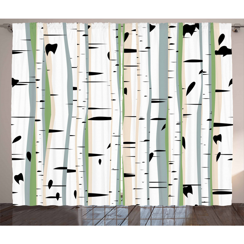 Dense Tree Formation Curtain