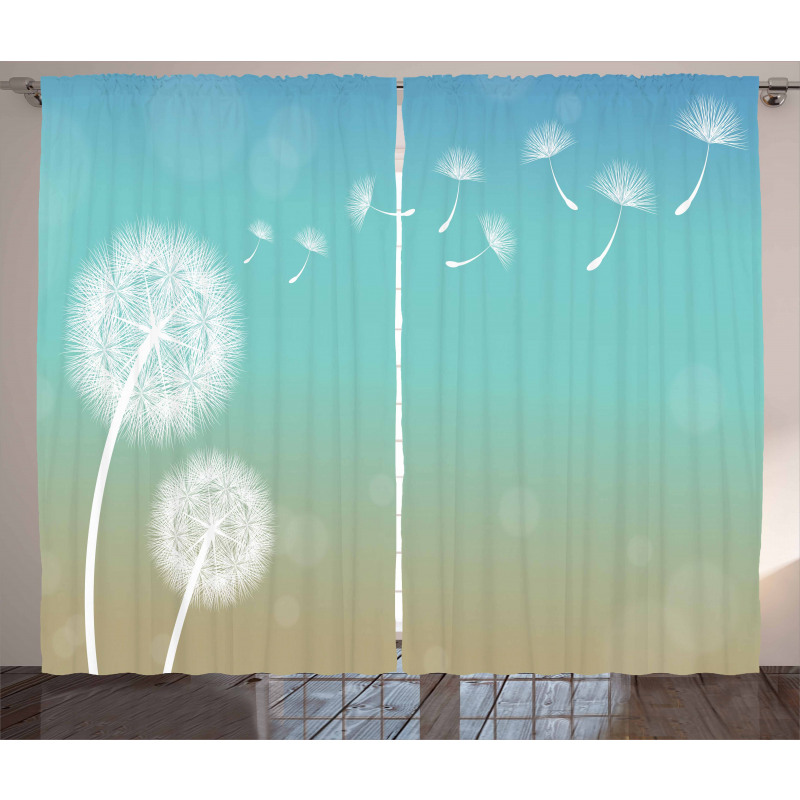 Blowball on Wind Curtain