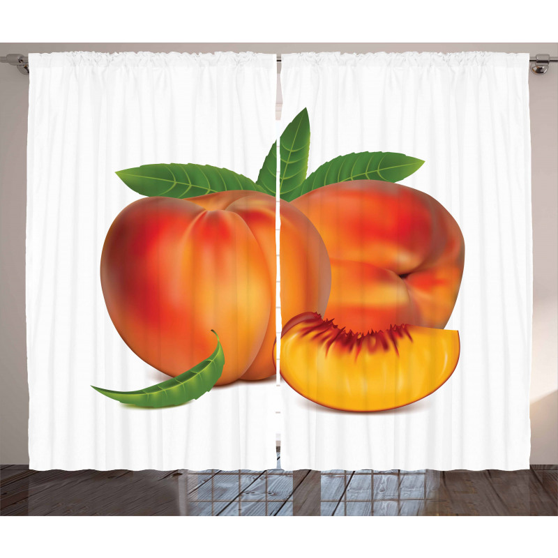 Vivid Vitamin Rich Snack Curtain
