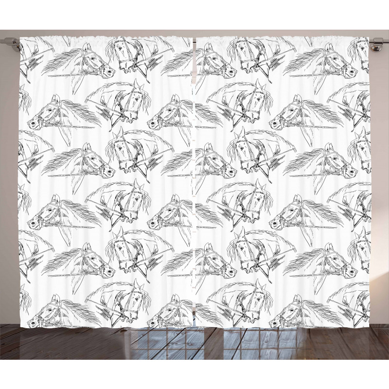 Mare Sketch Curtain