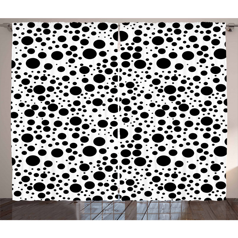 Big Small Dots Curtain