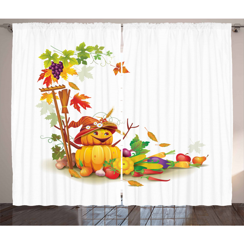 Autumn Harvest Curtain
