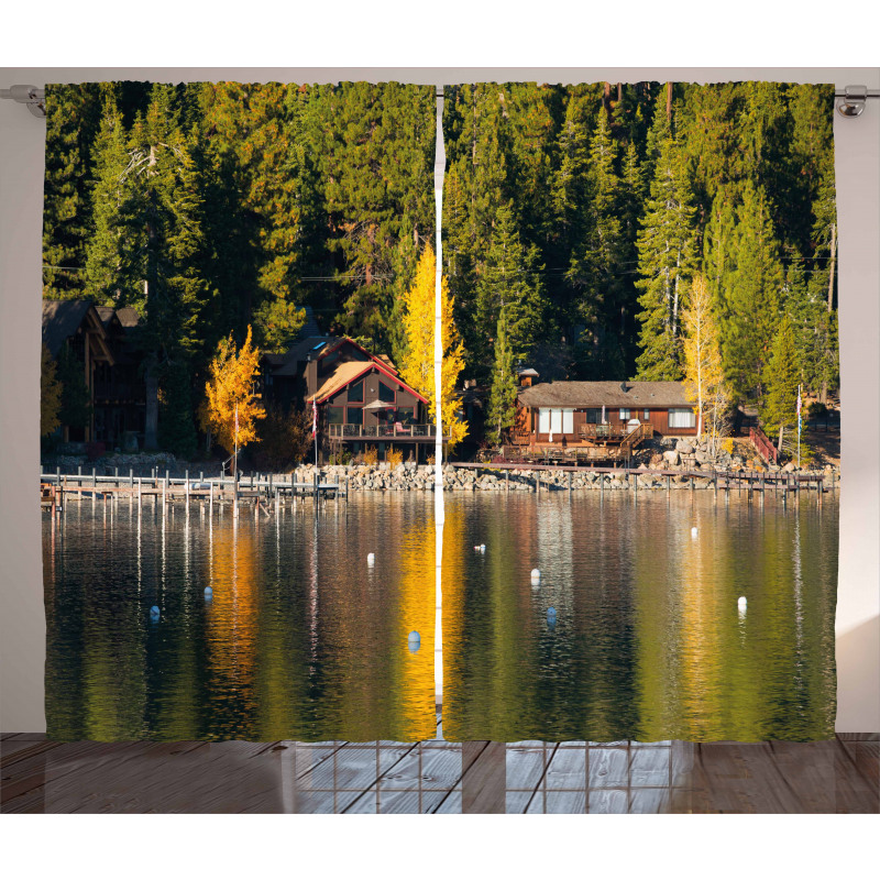 Carnelian Bay Photo Curtain