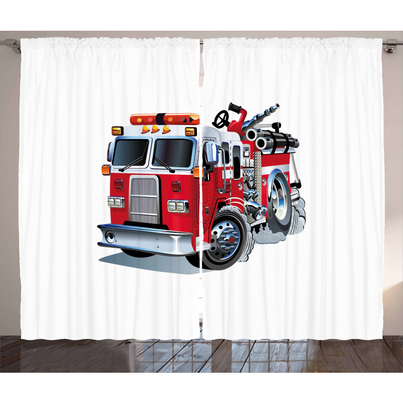 Fire Brigade Vehicle Curtain
