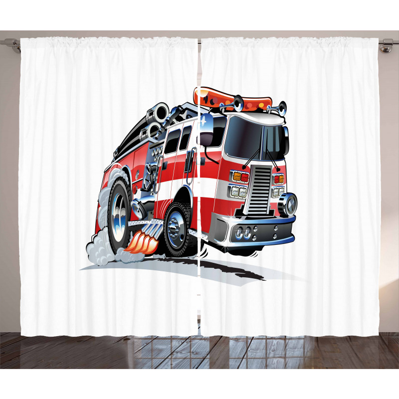 Fire Department Lorry Curtain