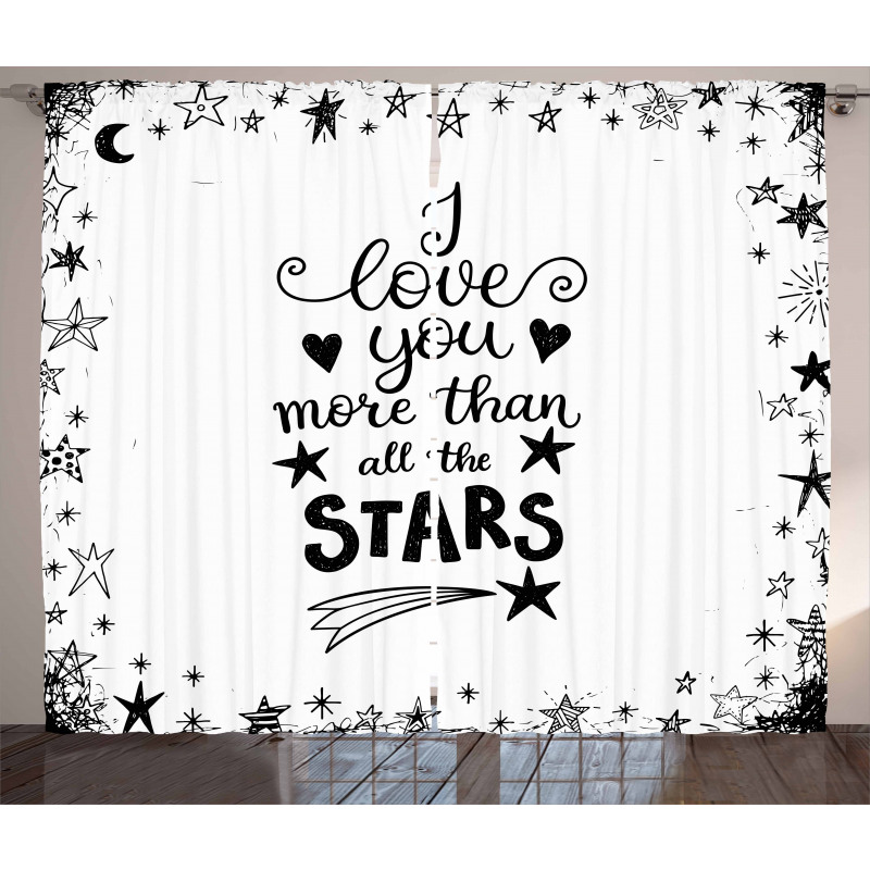 Stars for Loved Curtain