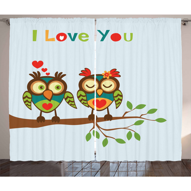 Affection Message Curtain