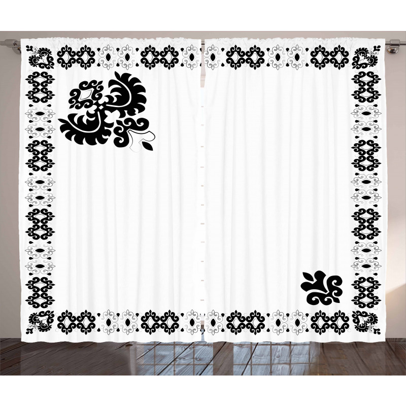 Oriental Frame Curtain