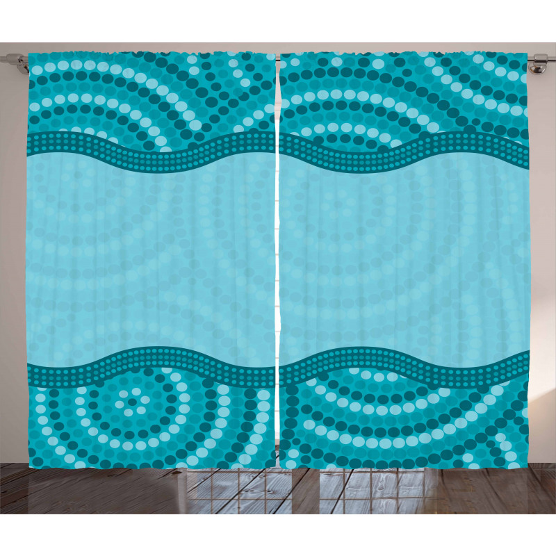 Tribal Dotted Pattern Curtain
