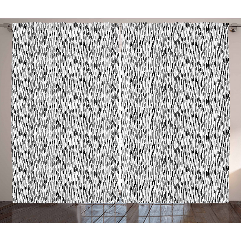 Scandinavian Greyscale Curtain