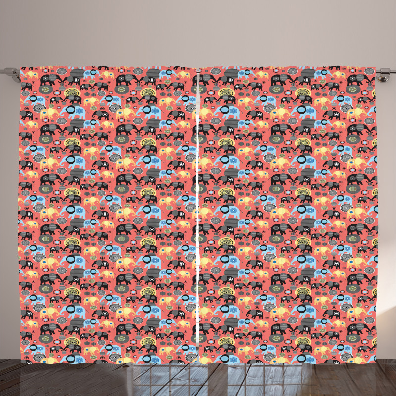 Modern Art Curtain
