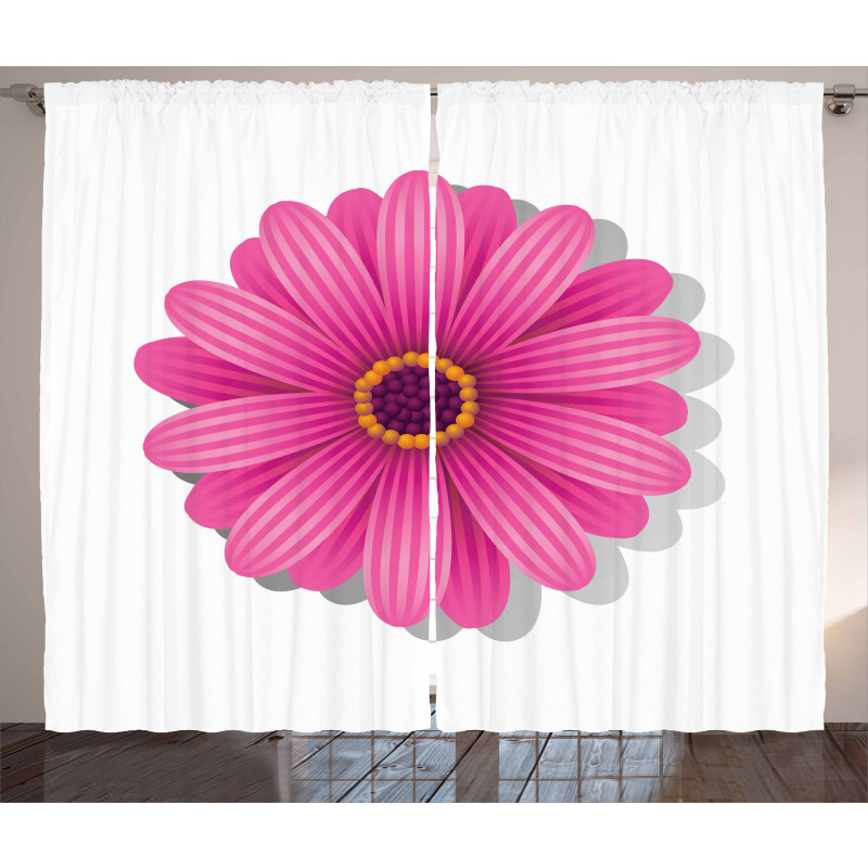 Gerbera Daisy Curtain