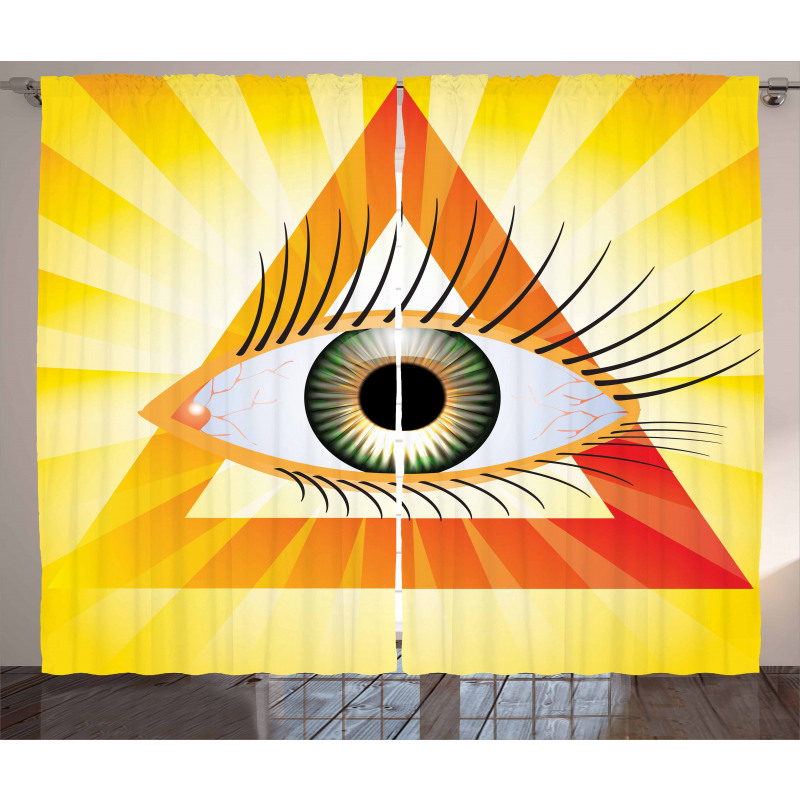 Powerful Sight Triangle Curtain