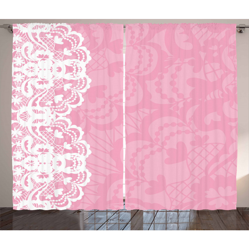 Lacework Style Curtain