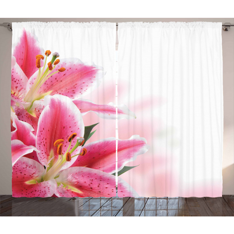 Lilies Bouquet Curtain