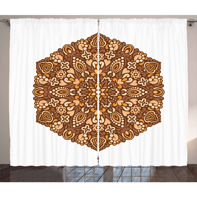 Ornate Mandala Curtain