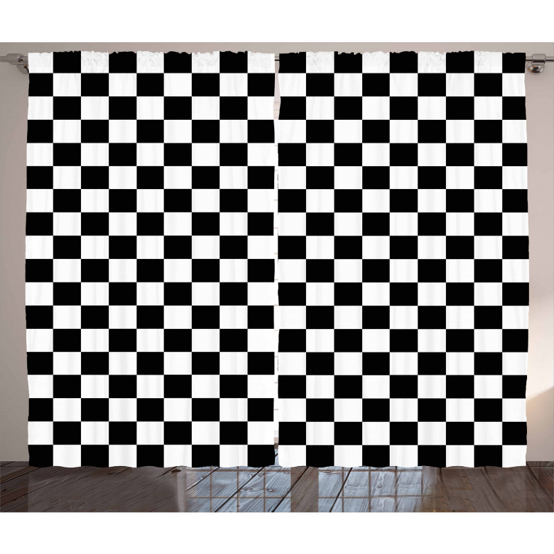 Classic Game Board Curtain