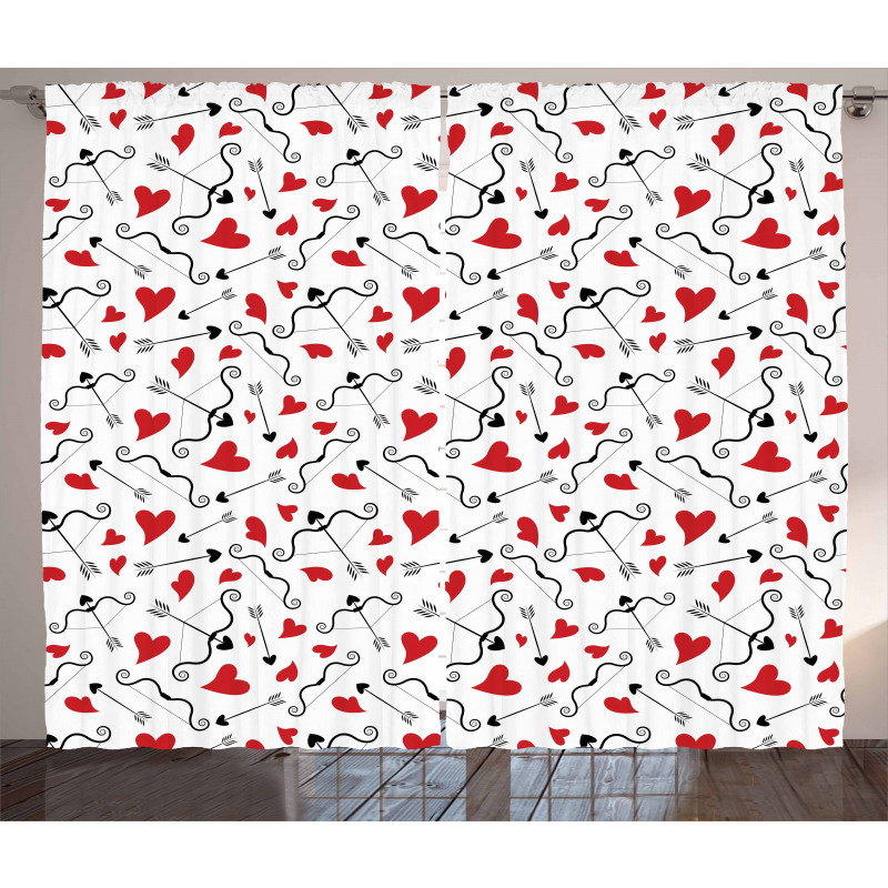 Arrows of Cupid Curtain