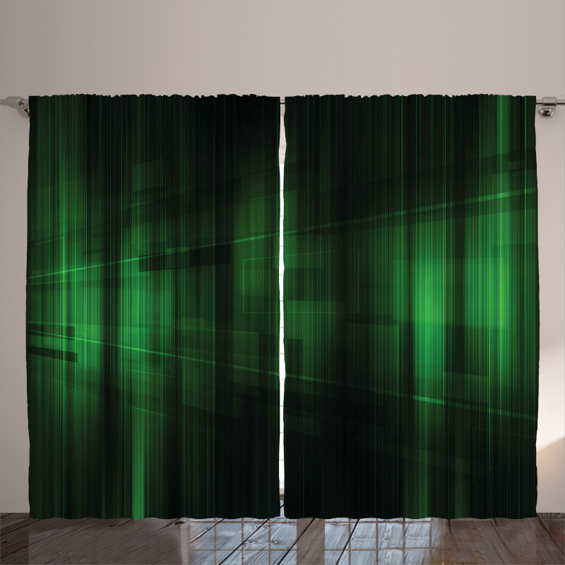 Technology Pattern Curtain