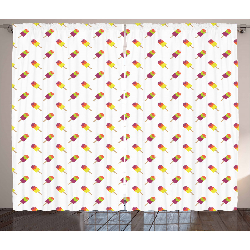 Colorful Summer Snack Curtain