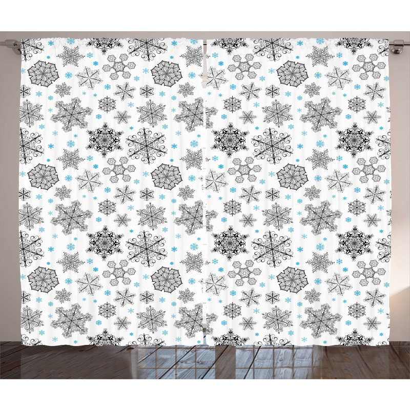 Lace Style Winter Curtain