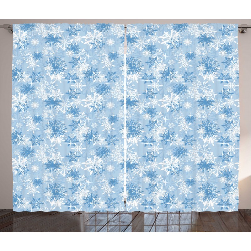 Christmas Season Curtain