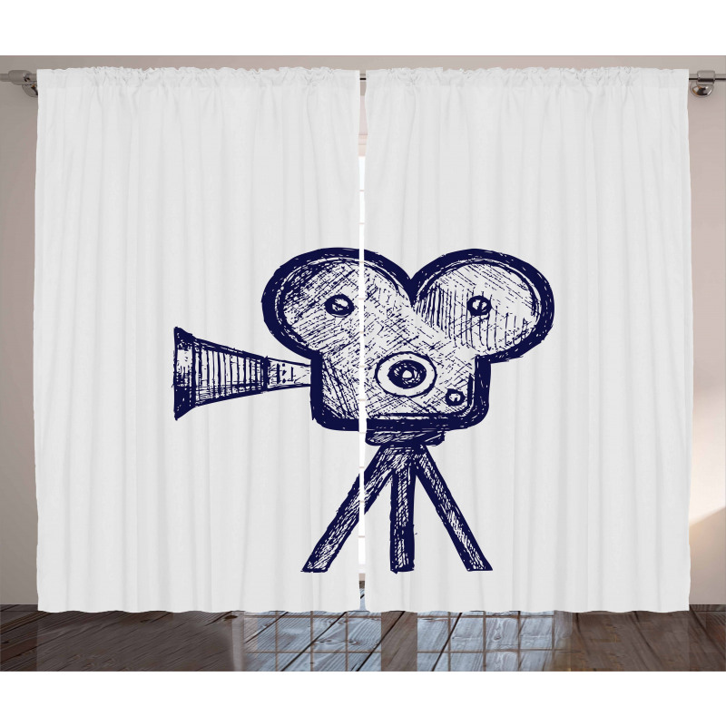 Sketch Projector Curtain