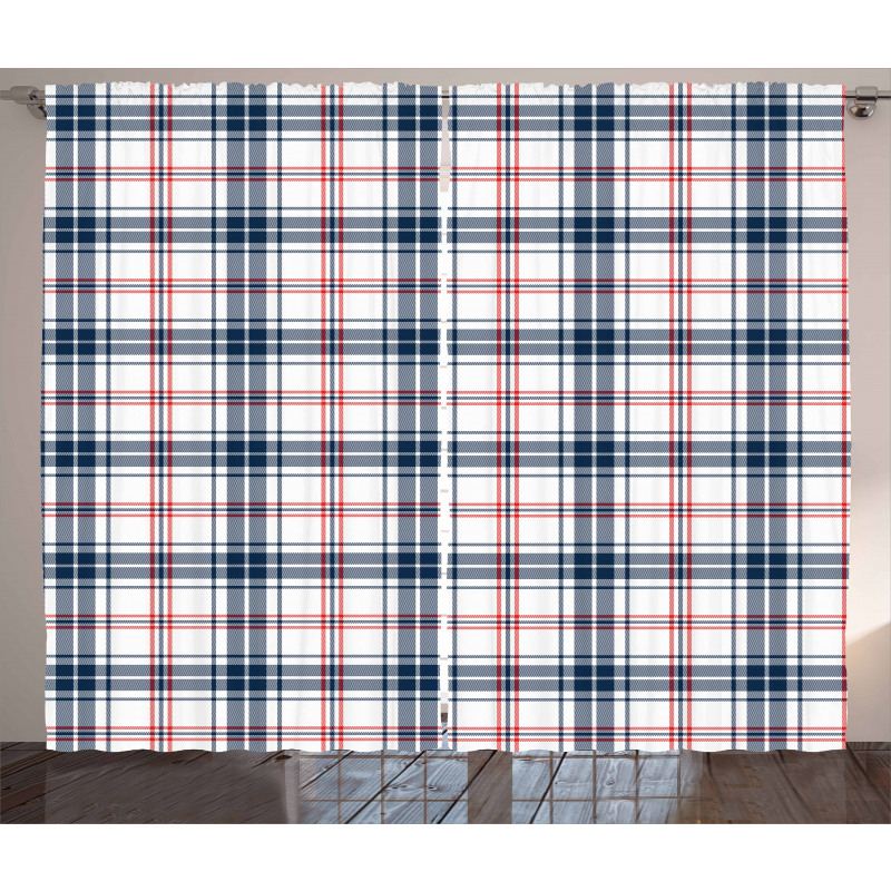 British Country Pattern Curtain