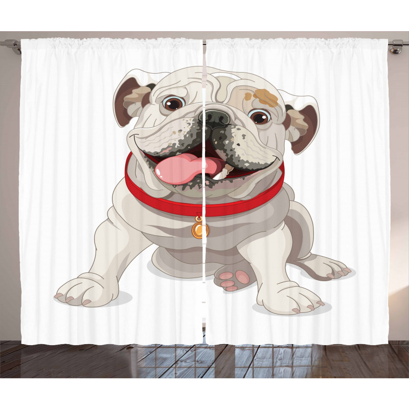 Pure Breed Puppy Curtain