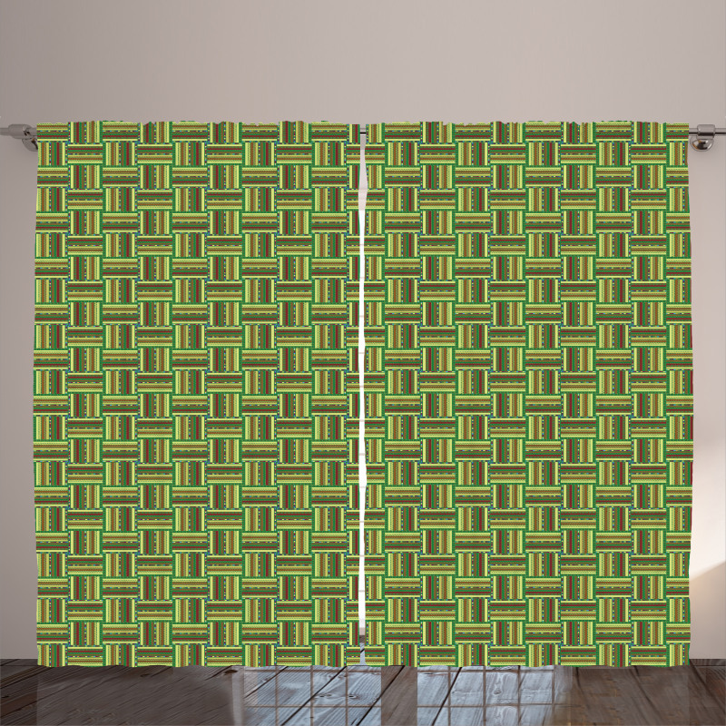 Stripe Motifs Curtain