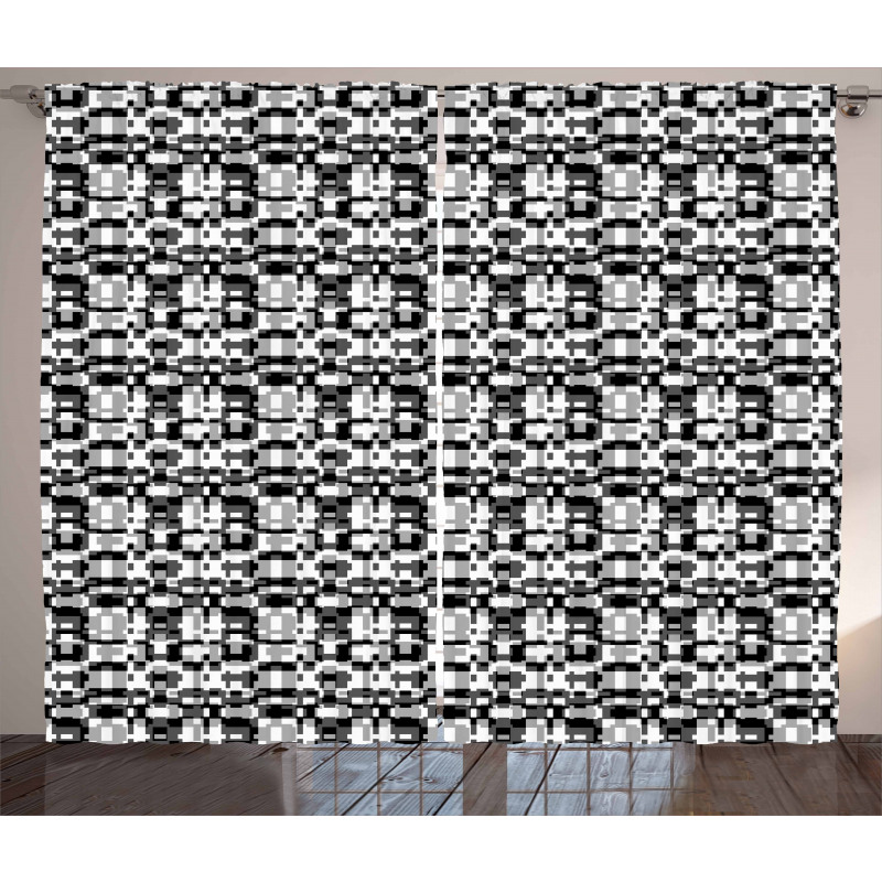 Asymmetric Greyscale Curtain