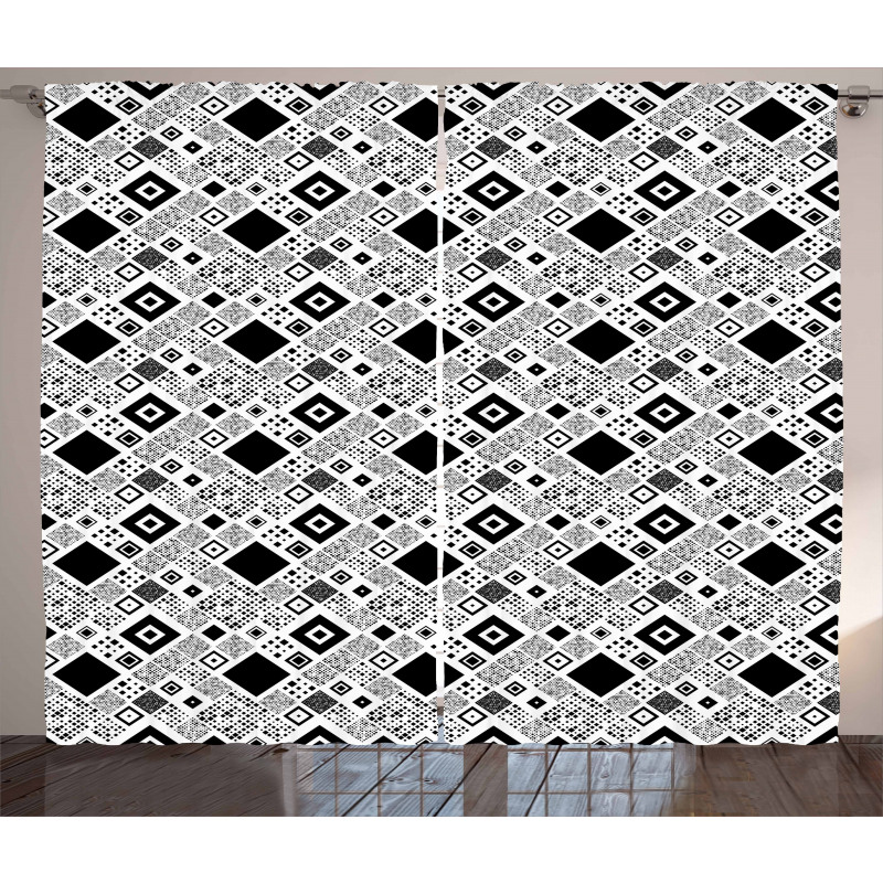 Big Little Squares Curtain