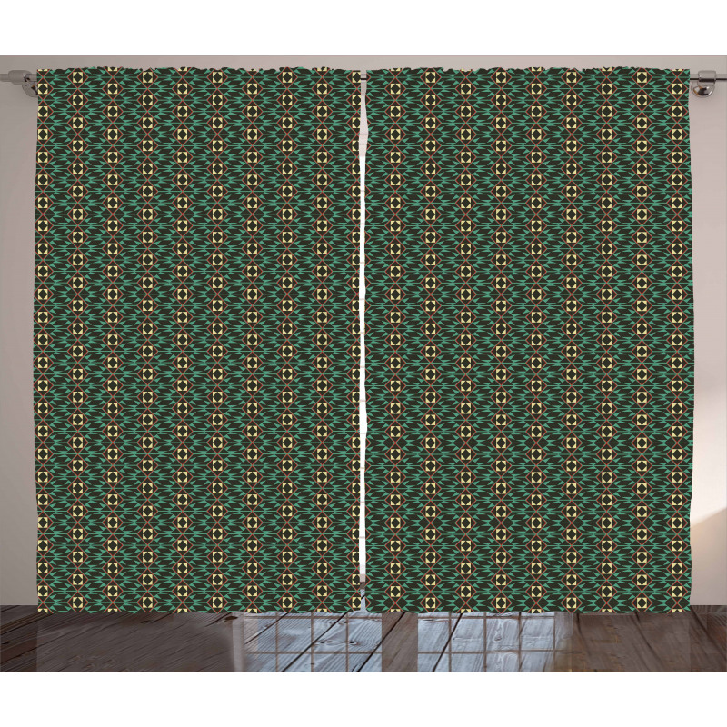 Mosaic Composition Curtain
