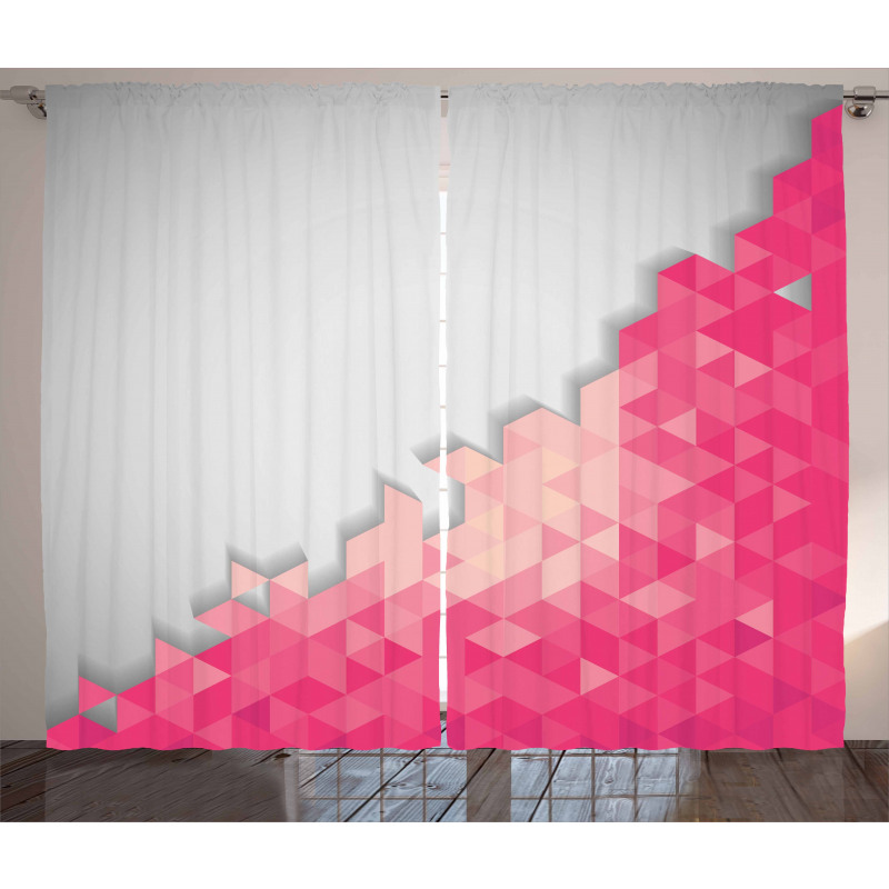 Abstract Geometry Curtain