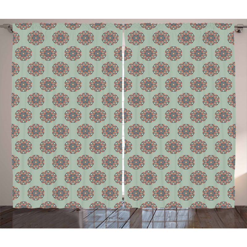 Hexagon Effects Curtain