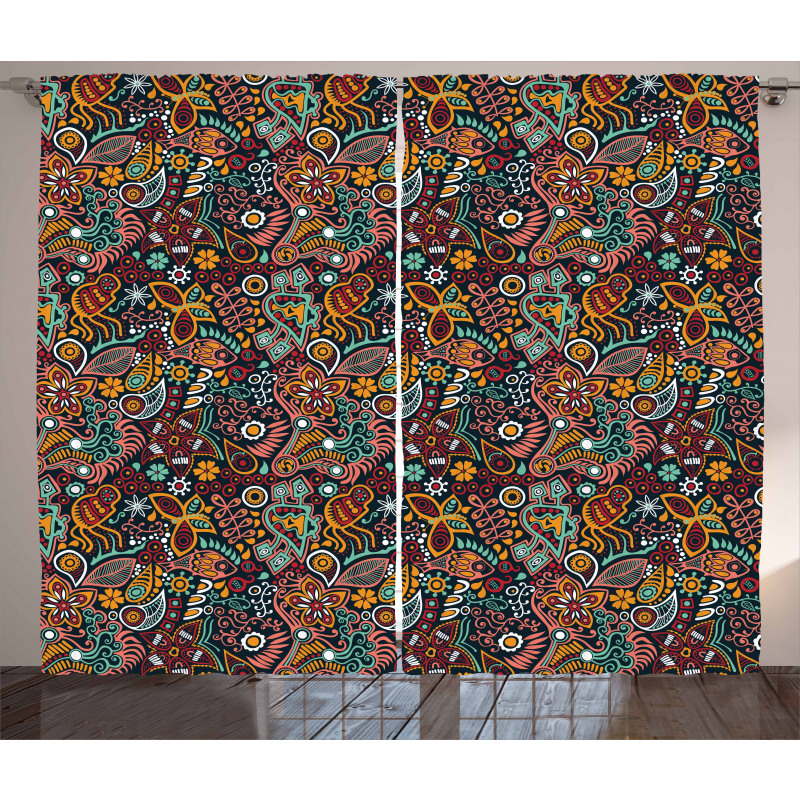 Spring Blossoms Design Curtain