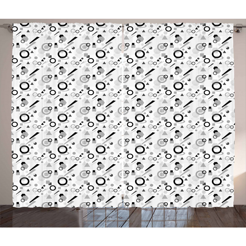 Postmodern Memphis Curtain