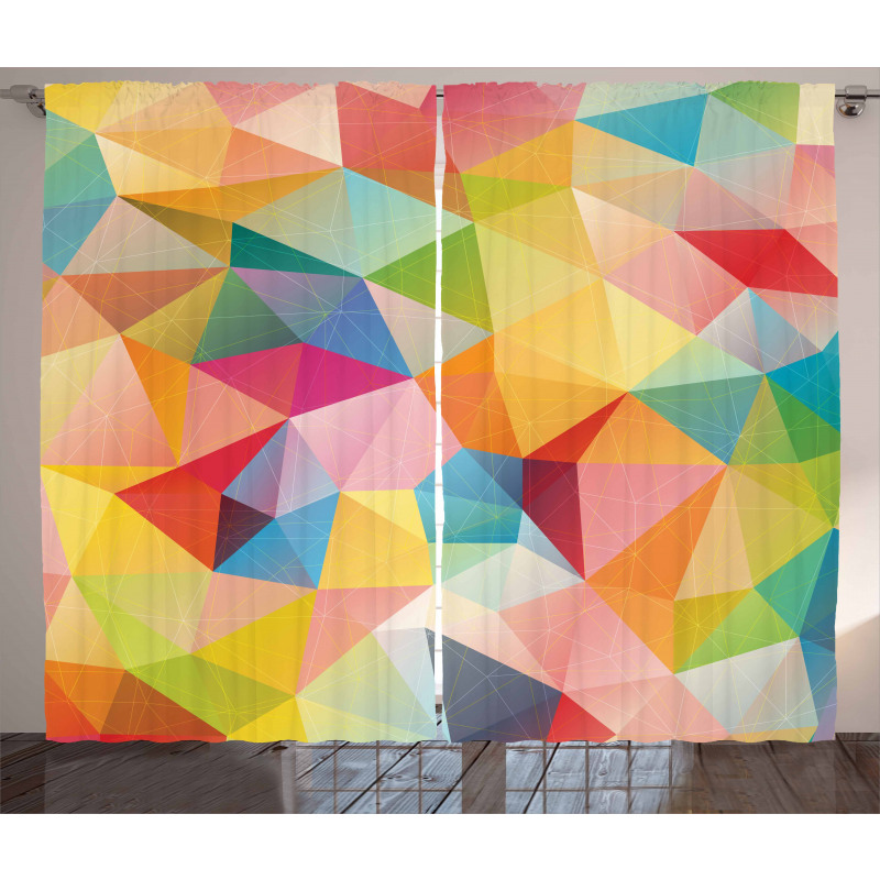 Polygonal Arrangement Curtain