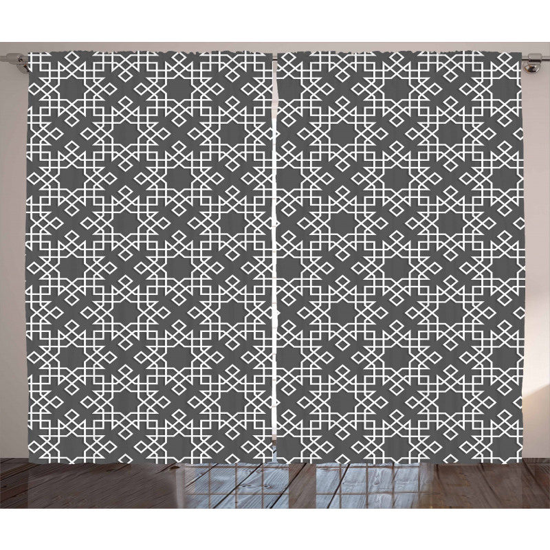 Star Tile Curtain