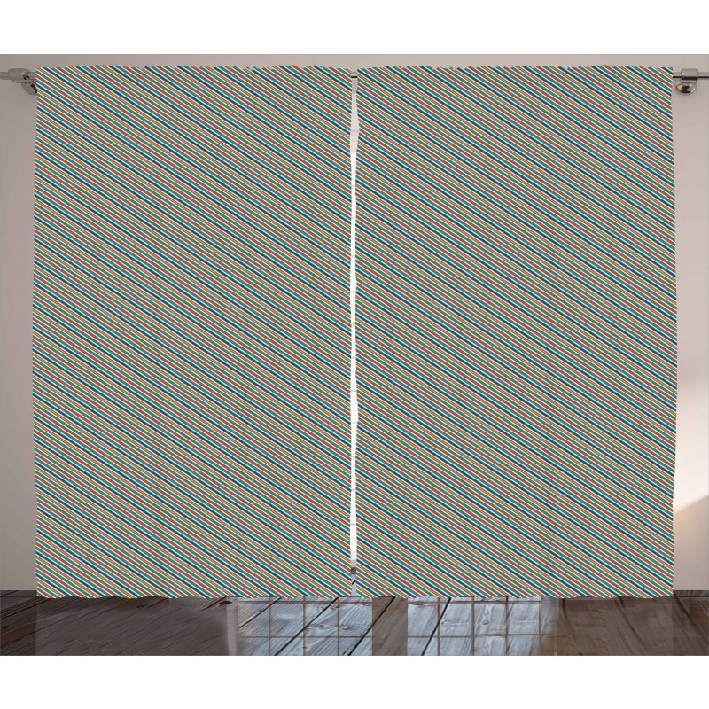 Geometric Motifs Design Curtain