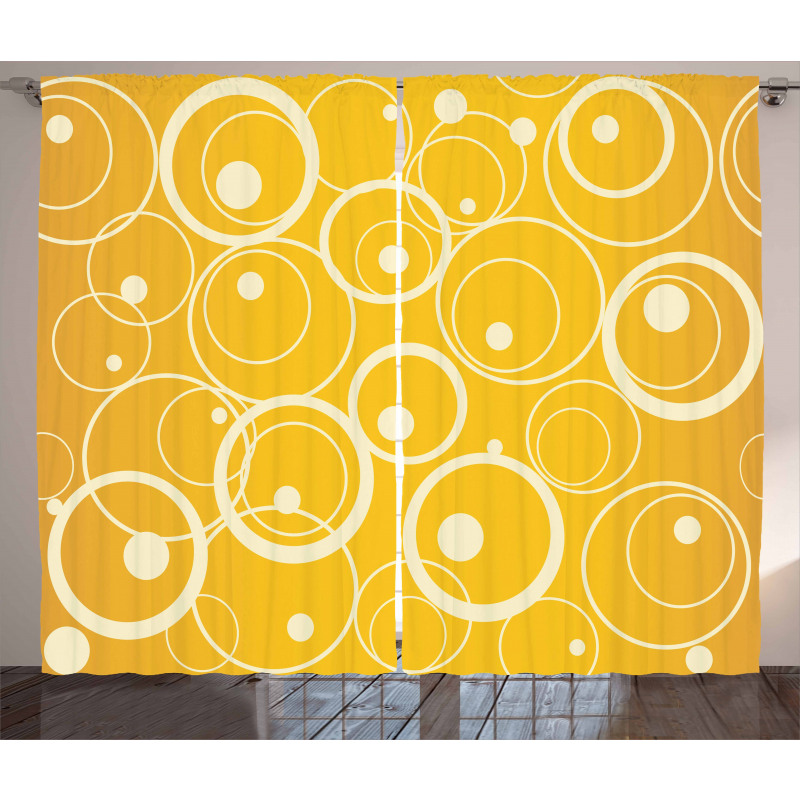 Circles and Dots Curtain