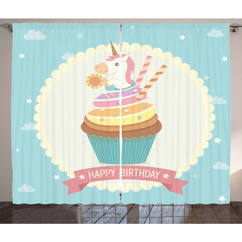 Fairy Cupcake Curtain