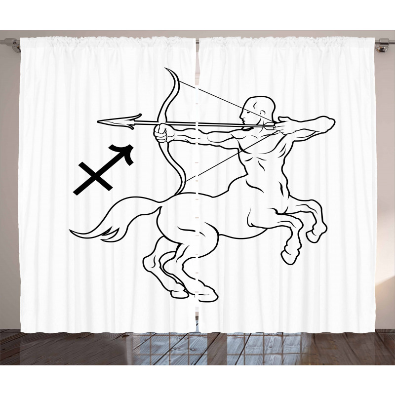 Centaur with Bow Curtain