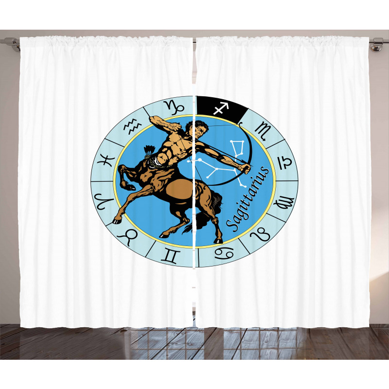 Greek Centaur Curtain