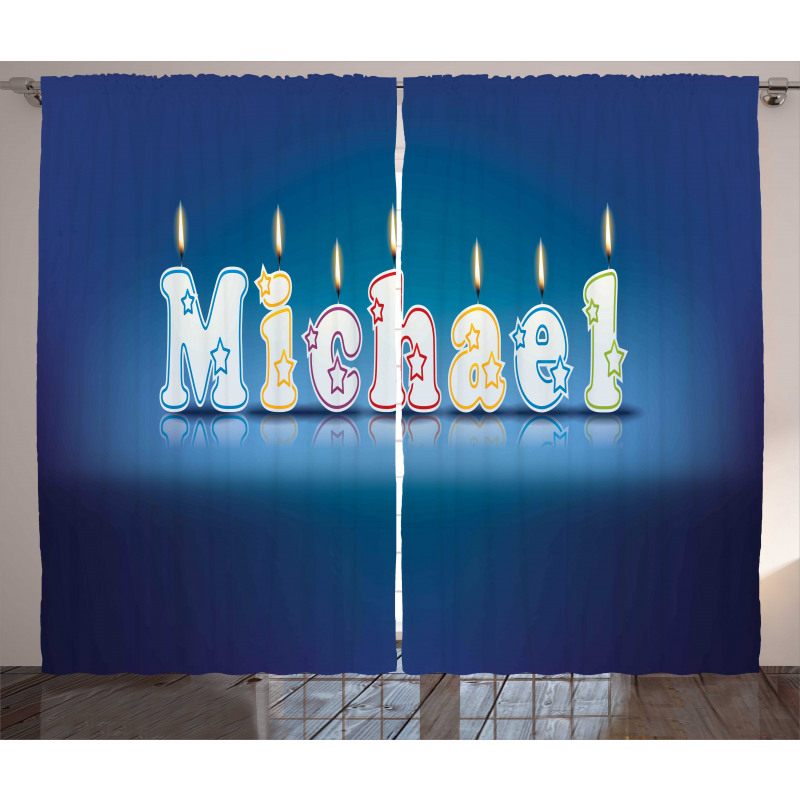 Boys Birthday Party Curtain