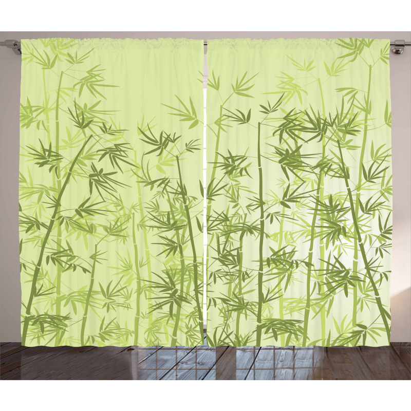 Tropical Growth Forest Curtain