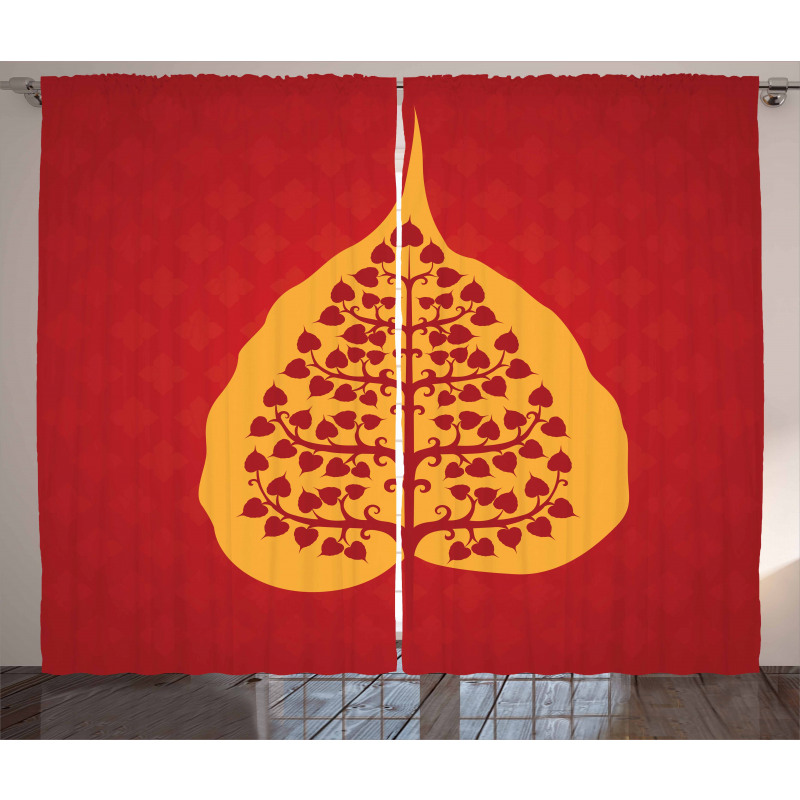 Bodhi Tree Yoga Curtain