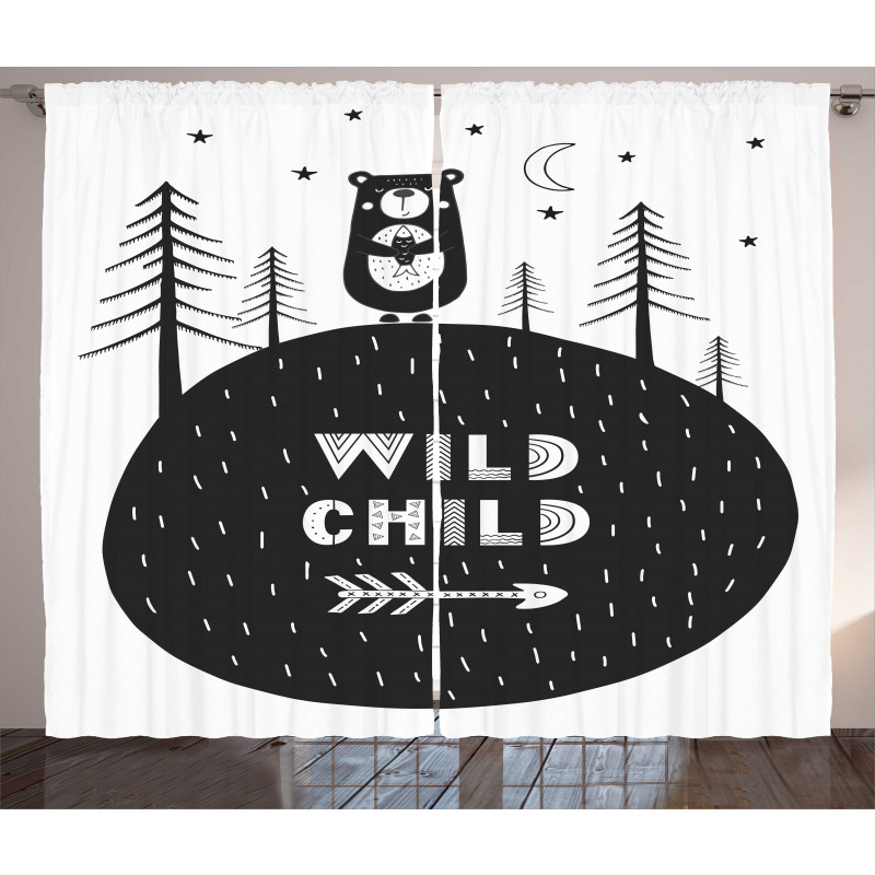 Wild Child and Bear Curtain