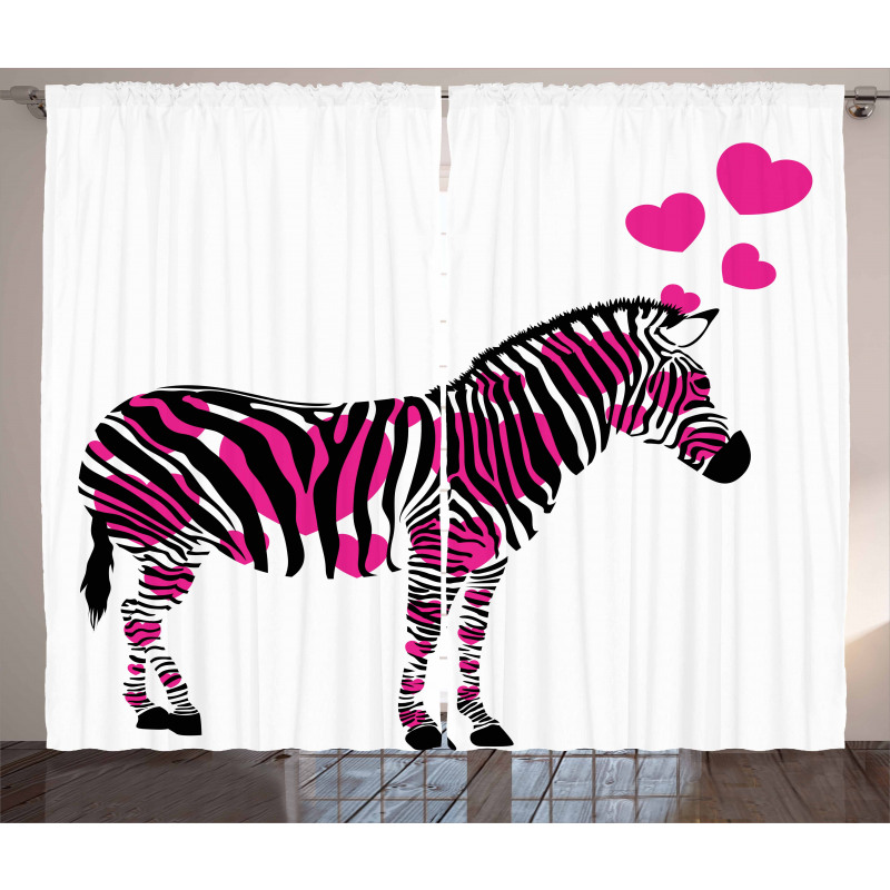 Romantic Animal Curtain